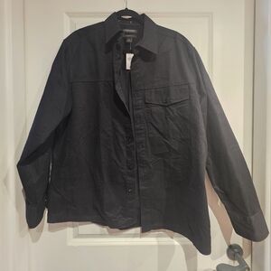 Mens Banana Republic Relaxed Organic Cotton Expedition Shirt, Large, New W/ Tags